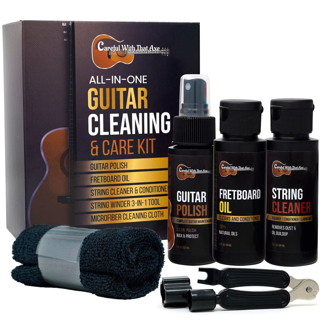 Guitar Cleaning Kit Careful With That Axe Guitar Cleaning Kit Careful With That Axe